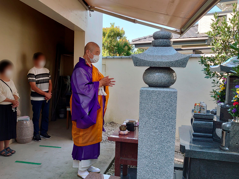 法願寺涅槃陵　秋季彼岸供養会